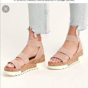 Steve Madden Brandi platform wedge